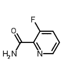结构式 CAS# 152126-32-4, 3-氟-2-吡啶甲酰胺