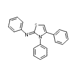 CAS#: 15249-82-8， (2Z)-N,3,4-Triphenyl-1,3-Thiazol-2(3H)-Imine