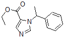 CAS#: 15301-65-2， 3-(1-Phenylethyl)imidazole-4-carboxylic acid ethyl ester