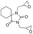 CAS#: 15336-84-2， 1,3-Bis(Oxiranylmethyl)-1,3-Diazaspiro[4.5]Decane-2,4-Dione