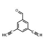 CAS#: 153390-76-2， 3,5-Diethynylbenzaldehyde