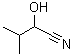 structure of CAS# 15344-34-0, 2-Hydroxy-3-Methylbutanenitrile;2-Hydroxy-3-methylbutyronitrile;MFCD00798446