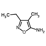 CAS#: 153458-34-5， 3-Ethyl-4-Methyl-1,2-Oxazol-5-Amine