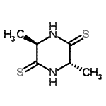 CAS#: 153545-23-4， (3R,6S)-3,6-Dimethyl-2,5-Piperazinedithione