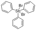 structure of CAS# 1538-59-6, Dibromotriphenyl-Antimony;Nsc173041;Bas 00286133