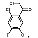 CAS#: 154258-17-0， 2-Chloro-1-(2-Chloro-4-Fluoro-5-Methylphenyl)Ethanone