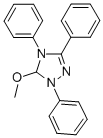 structure of CAS# 154643-41-1, (5R)-5-Methoxy-1,3,4-Tri(Phenyl)-5H-1,2,4-Triazole;Zinc04262333