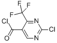 结构式 CAS# 154934-99-3, 2-氯-4-(三氟甲基)-5-嘧啶甲酰氯