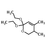 CAS#: 155108-66-0， 6,6-Diethoxy-3,4-Dimethyl-3,6-Dihydro-2H-Pyran