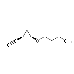 CAS#: 155223-34-0， (1R,2R)-1-Butoxy-2-Ethynylcyclopropane