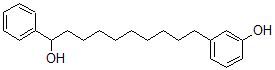 CAS#: 155233-36-6， 3-(10-Hydroxy-10-Phenyldecyl)Phenol