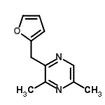 CAS#: 155272-50-7， 2-(2-Furylmethyl)-3,5-Dimethylpyrazine