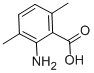 structure of CAS# 15540-91-7, 2-Amino-3,6-Dimethylbenzoicacid;2-Amino-3,6-Dimethyl-Benzoic Acid;Ai-942/25034676;Oprea1_490934