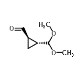 CAS#: 155443-40-6， (1R,2R)-2-(Dimethoxymethyl)Cyclopropanecarbaldehyde