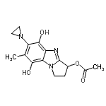 CAS#: 155474-51-4， 6-(1-Aziridinyl)-5,8-Dihydroxy-7-Methyl-2,3-Dihydro-1H-Pyrrolo[1,2-a]Benzimidazol-3-Yl Acetate