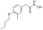 CAS#: 15560-07-3， 2-[4-(Butylthio)-3-Methylphenyl]Acetohydroxamic Acid