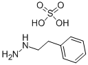 结构式 CAS# 156-51-4, 苯基乙肼硫酸盐