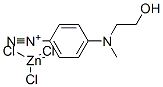 CAS#: 15631-71-7， 4-[(2-Hydroxyethyl)Methylamino]Benzenediazonium Trichlorozincate