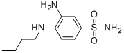 structure of CAS# 1565-51-1, 3-Amino-4-(Butylamino)-Benzenesulfonamide;3-Amino-4-Butylamino-Benzenesulfonamide;Zinc03885327