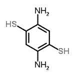 CAS#: 15657-79-1， 2,5-Diamino-1,4-Benzenedithiol