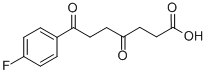 structure of CAS# 1566-06-9, 7-(4-Fluoro-Phenyl)-4,7-Dioxo-Heptanoic Acid;7-(4-Fluorophenyl)-4,7-Dioxo-Heptanoate;7-(4-Fluorophenyl)-4,7-Diketo-Enanthate;Zinc02384461