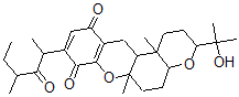 CAS#: 157183-69-2， 3-(2-Hydroxypropan-2-Yl)-6a,12b-Dimethyl-9-(4-Methyl-3-Oxohexan-2-Yl)-1,2,3,4a,5,6,12,12a-Octahydrochromeno[6,5-b]Chromene-8,11-Dione
