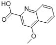 结构式 CAS# 15733-83-2, 4-甲氧基-2-喹啉羧酸