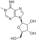 结构式 CAS# 15763-06-1, 1-甲基-腺苷
