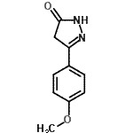 CAS#: 1578-89-8， 5-(4-Methoxyphenyl)-2,4-Dihydro-3H-Pyrazol-3-One
