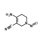 CAS#: 15827-83-5， 4-Amino-1-Nitroso-1,2,5,6-Tetrahydro-3-Pyridinecarbonitrile