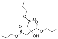结构式 CAS# 1587-21-9, 枸橼酸三正丙基酯