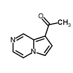 CAS 登录号：158945-85-8， 1-(吡咯并[1,2-a]吡嗪-8-基)乙酮