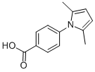结构式 CAS# 15898-26-7, 4-(2,5-二甲基-1H-吡咯-1-基)-苯甲酸