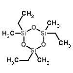 CAS#: 15901-49-2， 2,4,6-Triethyl-2,4,6-Trimethyl-1,3,5,2,4,6-Trioxatrisilinane