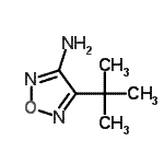 CAS#: 159013-87-3， 4-(2-Methyl-2-Propanyl)-1,2,5-Oxadiazol-3-Amine