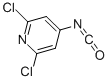 structure of CAS# 159178-03-7, 2,6-Dichloro-4-Isocyanato-Pyridine;Pyridine, 2,6-Dichloro-4-Isocyanato- (9CI);Pyridine, 2,6-Dichloro-4-Isocyanato-;2,6-Dichloropyridin-4-Yl Isocyanate