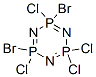 CAS#: 15964-99-5， 2,2,4,4,6,6-Hexahydro-2,4-Dibromo-2,4,6,6-Tetrachloro-1,3,5,2,4,6-Triazatriphosphorine