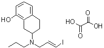 CAS#: 159651-91-9， 7-{[(2E)-3-Iodo-2-Propen-1-Yl](Propyl)Amino}-5,6,7,8-Tetrahydro-1-Naphthalenol Ethanedioate (1:1)