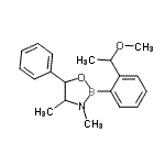 CAS 登录号：159752-38-2， 2-[2-(1-甲氧基乙基)苯基]-3,4-二甲基-5-苯基-1,3,2-氧氮杂硼戊环