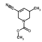CAS#: 159792-60-6， Methyl 5-Cyano-3-Methyl-3,6-Dihydro-1(2H)-Pyridinecarboxylate