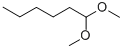 structure of CAS# 1599-47-9, 1,1-Dimethoxy-Hexane;Ai3-36019;Aldehyde C-6 Dimethyl Acetal