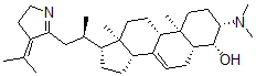 CAS#: 159934-14-2， (3S,4R,5R,9R,10R,13R,14R,17R)-3-Dimethylamino-10,13-Dimethyl-17-[(2R)-1-(3-Propan-2-Ylidene-4,5-Dihydropyrrol-2-Yl)Propan-2-Yl]-2,3,4,5,6,9,11,12,14,15,16,17-Dodecahydro-1H-Cyclopenta[a]Phenanthren-4-Ol