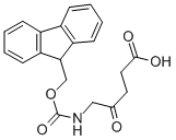 structure of CAS# 160111-41-1, 5-[[(9H-Fluoren-9-Ylmethoxy)Carbonyl]Amino]-4-Oxo-Pentanoic Acid;5-(((9H-Fluoren-9-Yl)Methoxy)Carbonylamino)-4-Oxopentanoic Acid;N-Fmoc-5-Aminolevulinic Acid