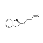 CAS#: 160137-19-9， 3-(1,3-Benzothiazol-2-Ylsulfanyl)Propanal