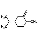 CAS 登录号：160168-89-8， (5S)-5-异丙基-2-甲基环己酮