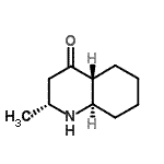 CAS 登录号：16041-56-8， (2R,4aR,8aR)-2-甲基八氢-4(1H)-喹啉酮