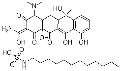 CAS#: 16063-83-5， Tetracyciline Dodecylsulfamate