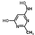 CAS#: 16071-29-7， 6-(Hydroxyamino)-2-Methyl-Pyrimidin-4-Ol