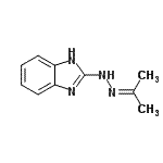 CAS#: 161035-86-5， 2-(2-Isopropylidenehydrazino)-1H-Benzimidazole
