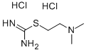 structure of CAS# 16111-27-6, S-(2-Dimethylaminoethyl)Isothiourea Dihydrochloride;2-Dimethylaminoethylsulfanylformamidine Chloride;(2-Dimethylaminoethylthio)Formamidine Chloride;Skf 91487